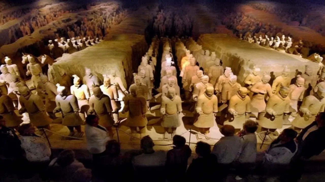El pozo que reveló un ejército de 8000 soldados de terracota