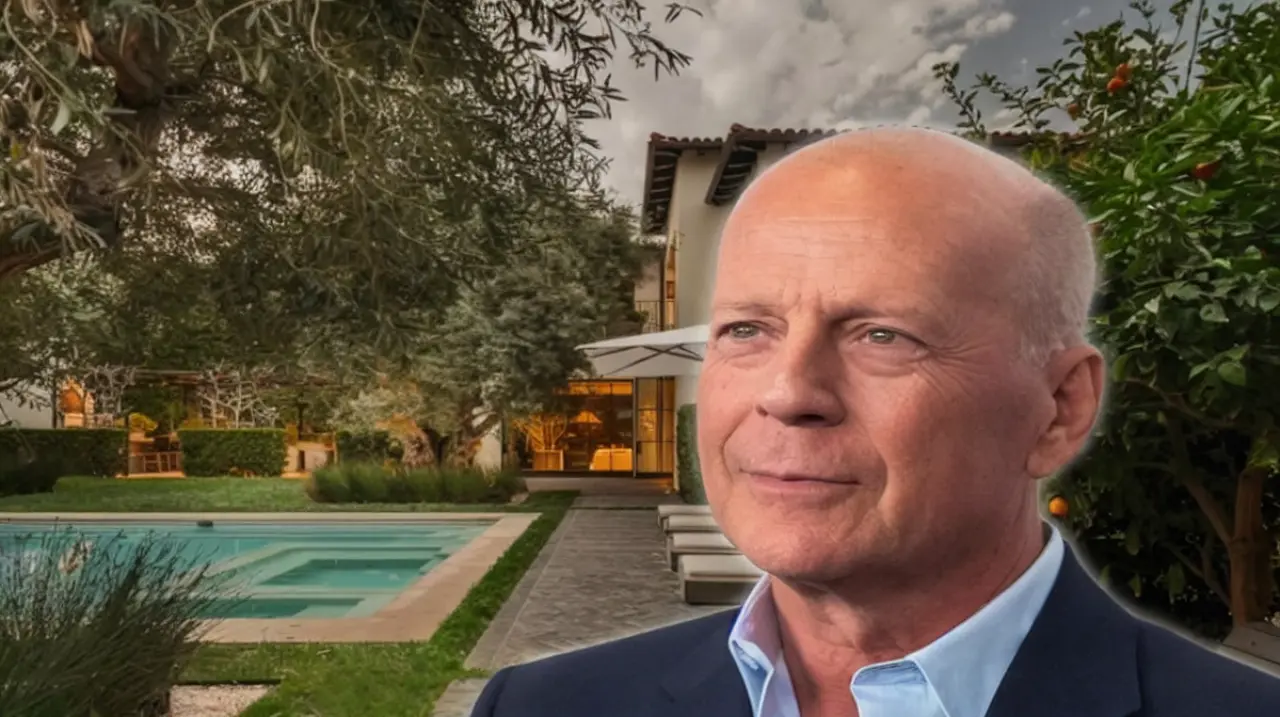La mansión de Bruce Willis en Beverly Hills cuadruplicó su valor en 22 años
