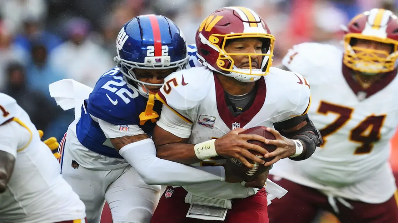 Daniels asume el error que le costó a Washington la victoria ante los Giants