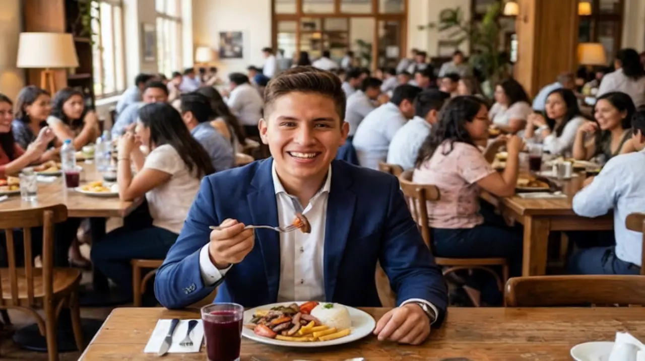 Almorzar lejos de los compañeros puede ser una forma de autocuidado