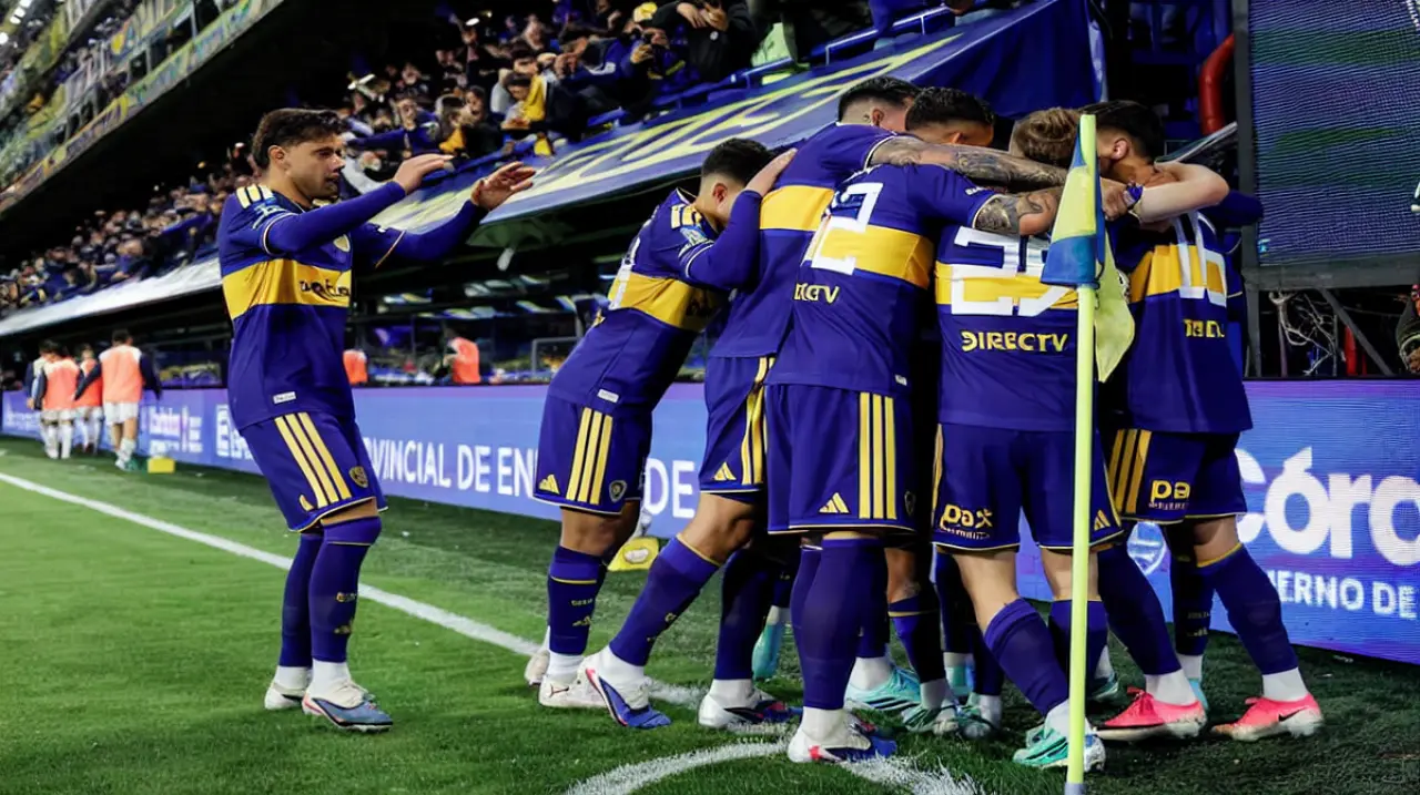 Boca venció a Talleres y quedó en lo más alto de la Tabla Anual