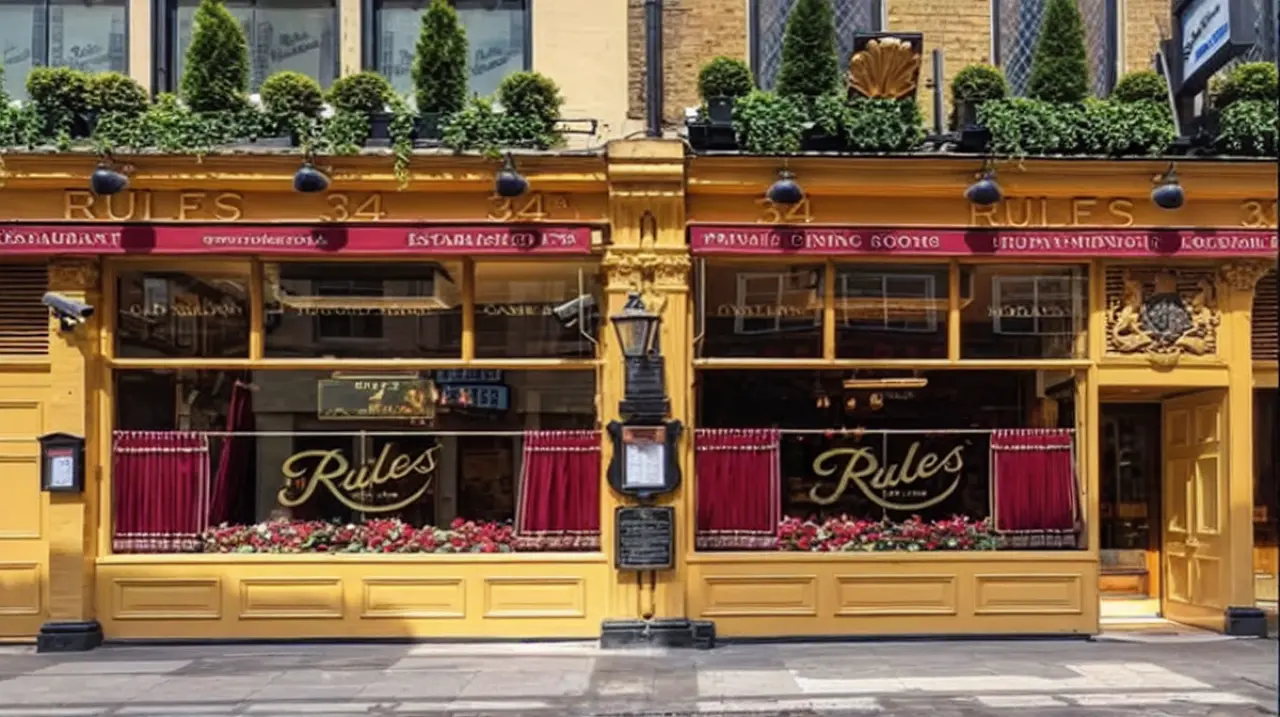 Rules, el restaurante de Londres que lleva 228 años protegido para seguir funcionando