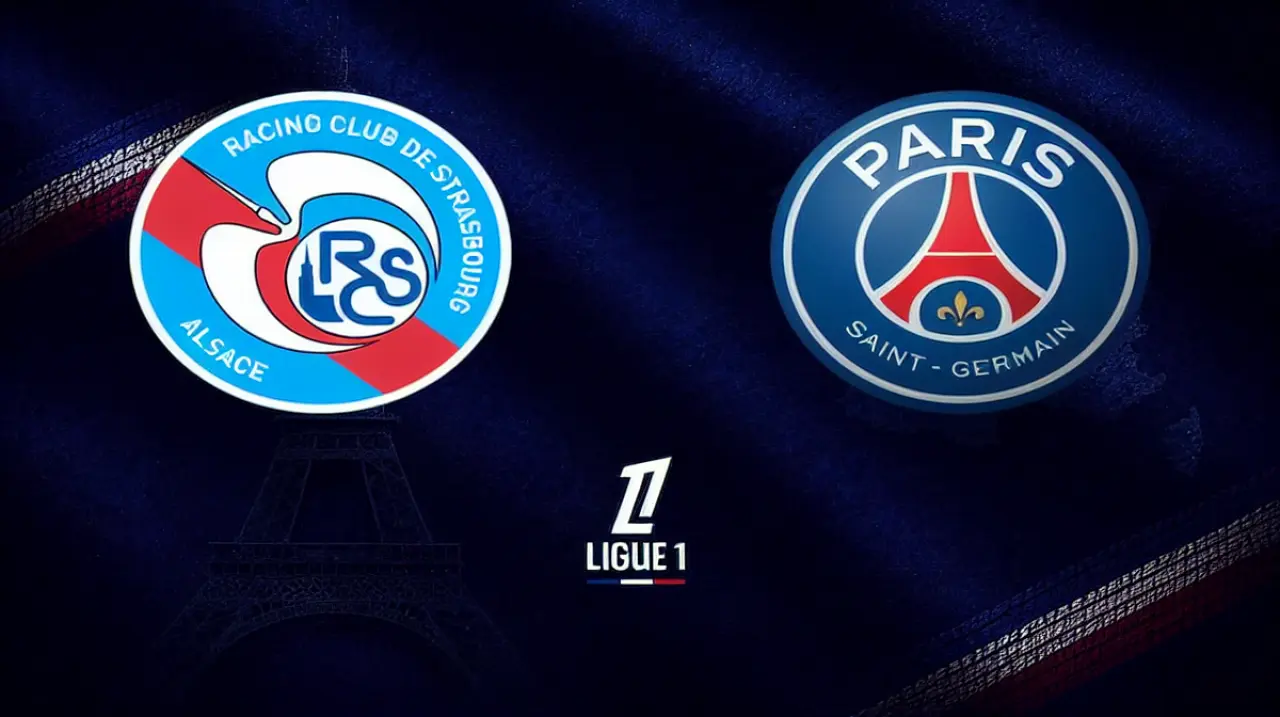 El PSG derrotó 3-1 a Strasbourg y quedó como líder de la Ligue 1