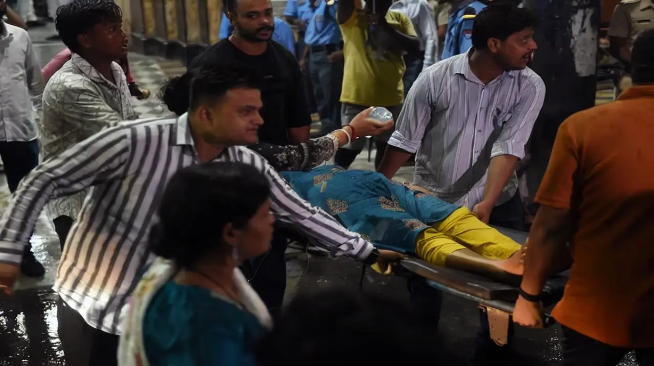 Una estampida durante el Durga Puja dejó 17 muertos y 25 heridos en Calcuta