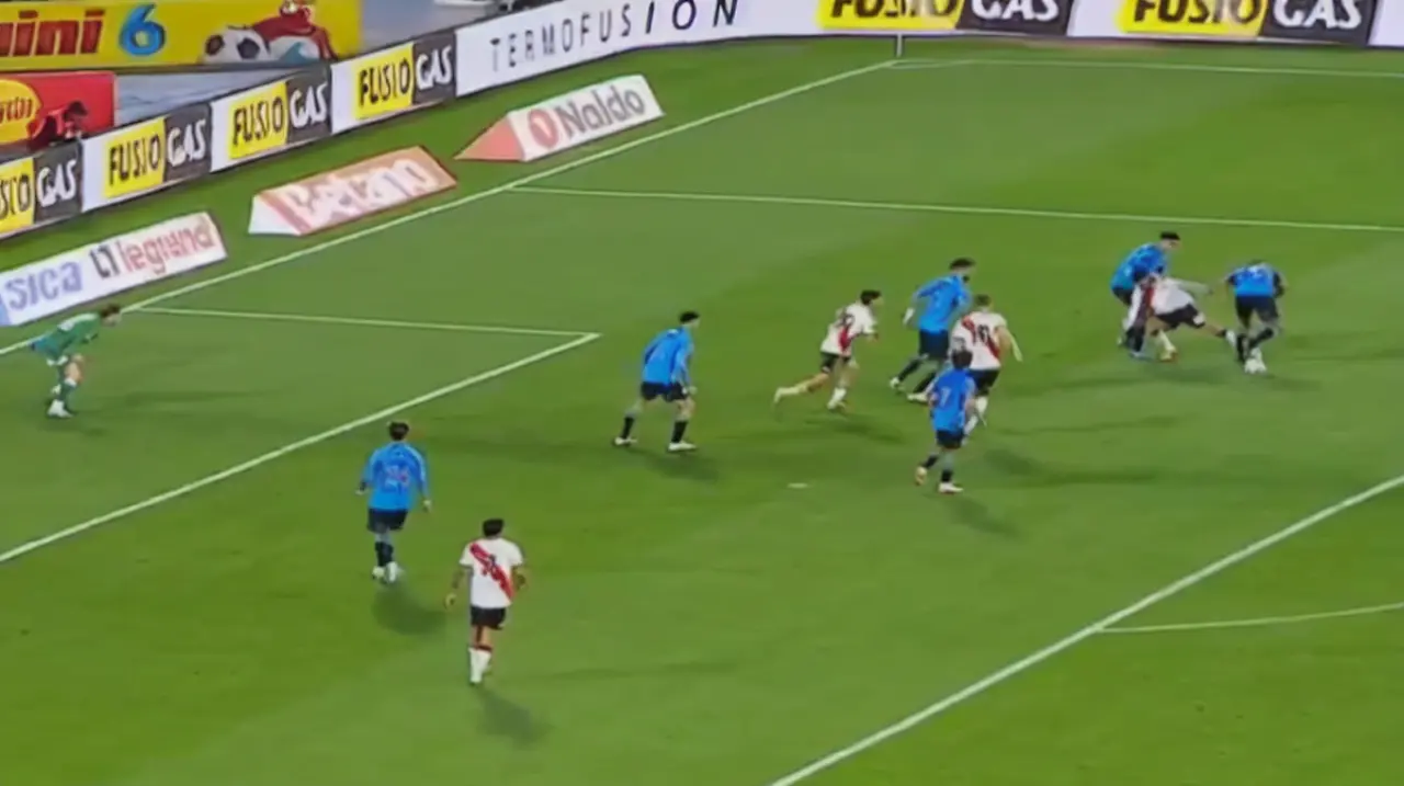 Por qué fue válido el primer gol de River ante Belgrano