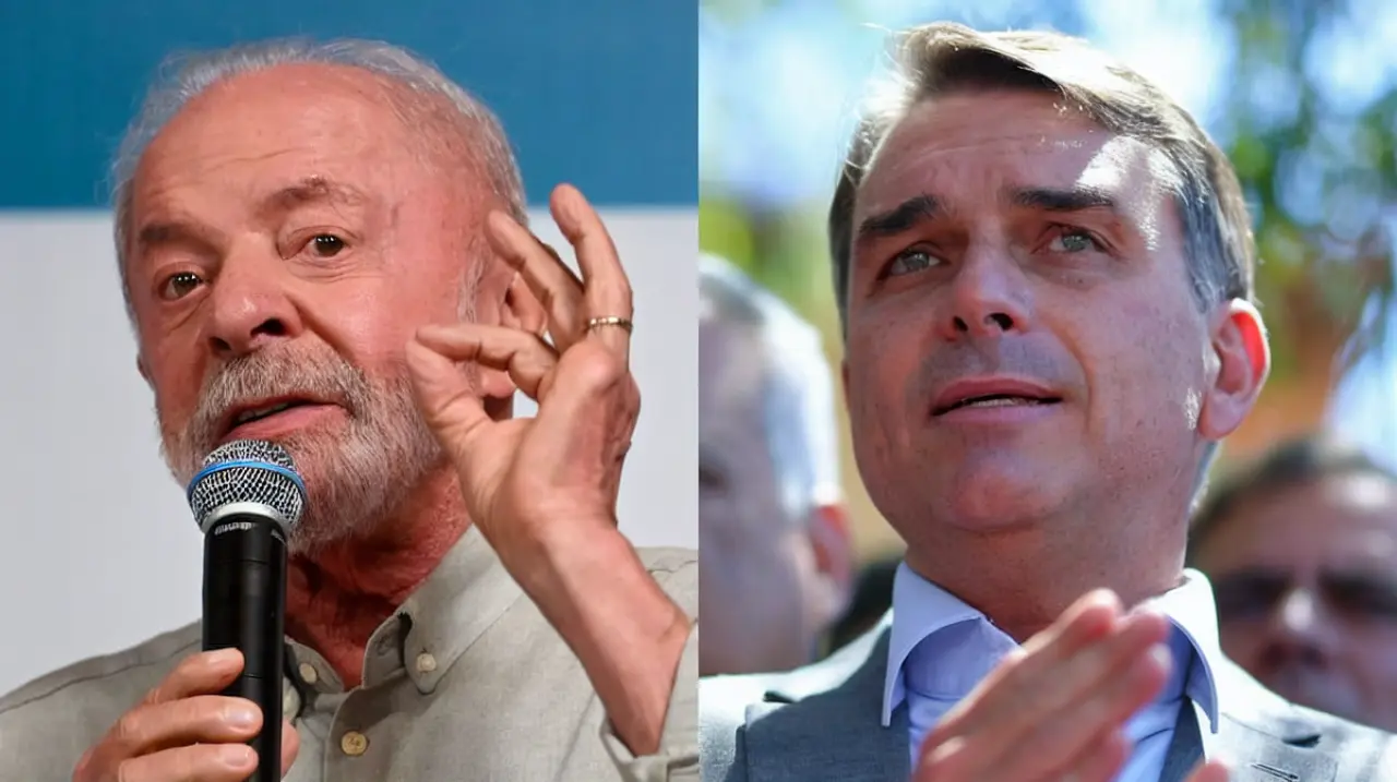 Lula y Flavio Bolsonaro se enfrentan en el tramo final hacia el balotaje de Brasil
