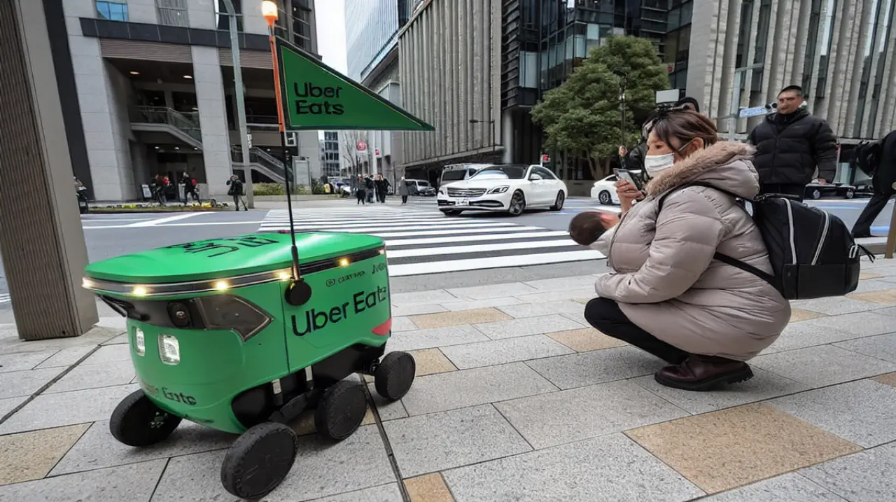 Una mujer de 78 años fue arrestada tras bloquear a un robot de delivery en Filadelfia