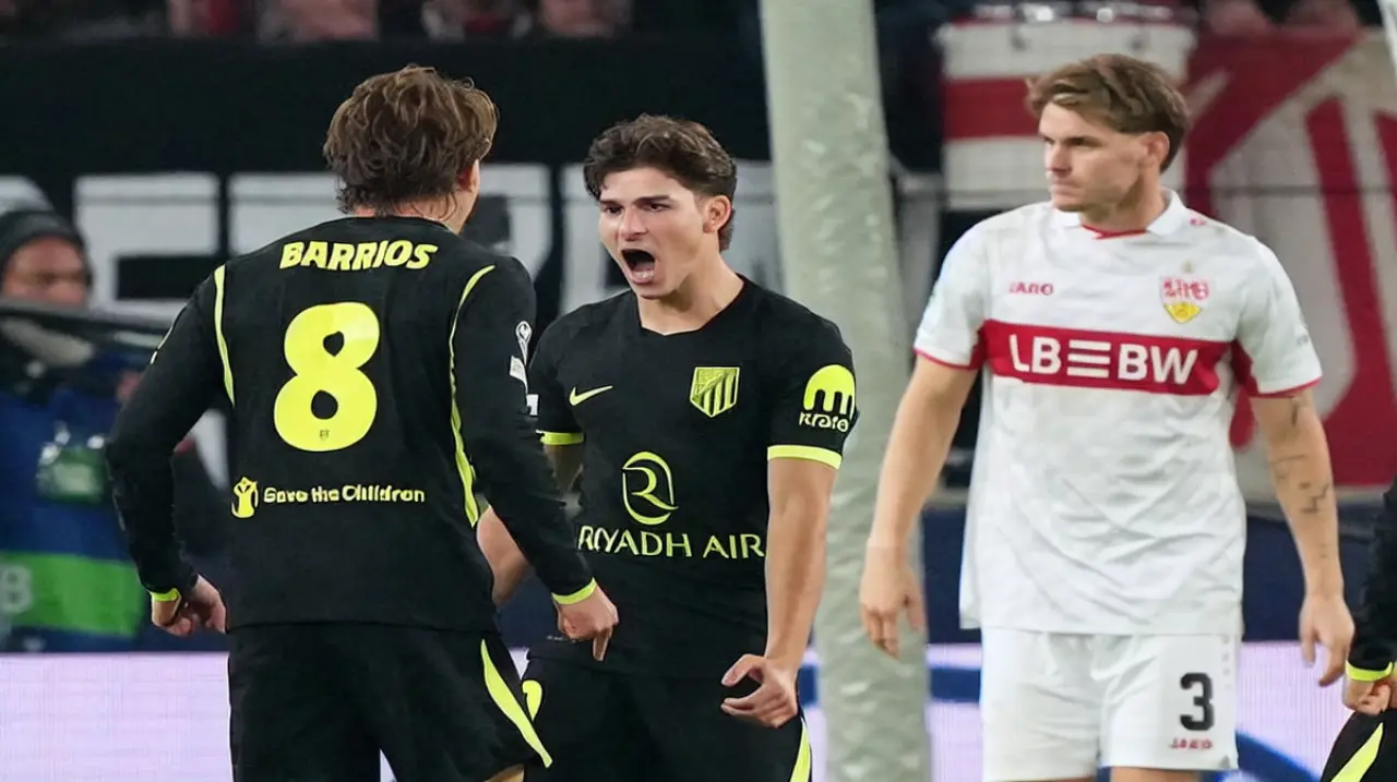Julián Álvarez volvió al gol y reabrió el vínculo con Atlético de Madrid