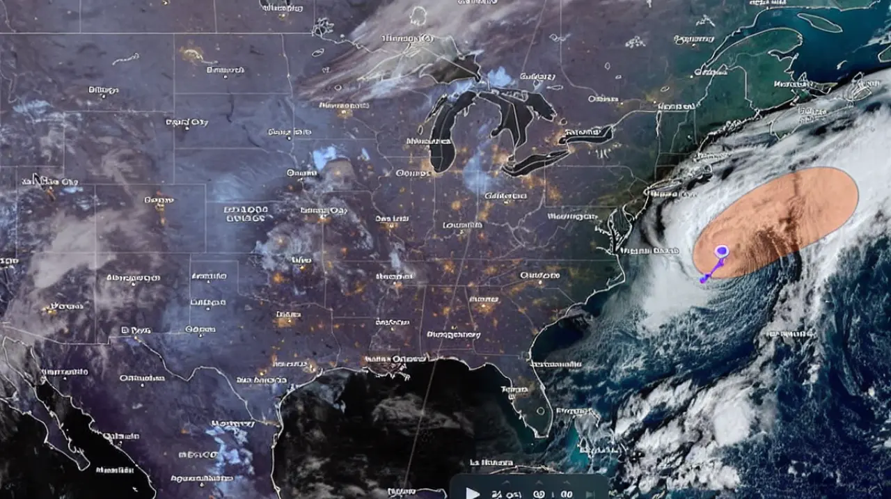 Una baja presión amenaza con intensificar el oleaje y las inundaciones en la costa este de EE.UU