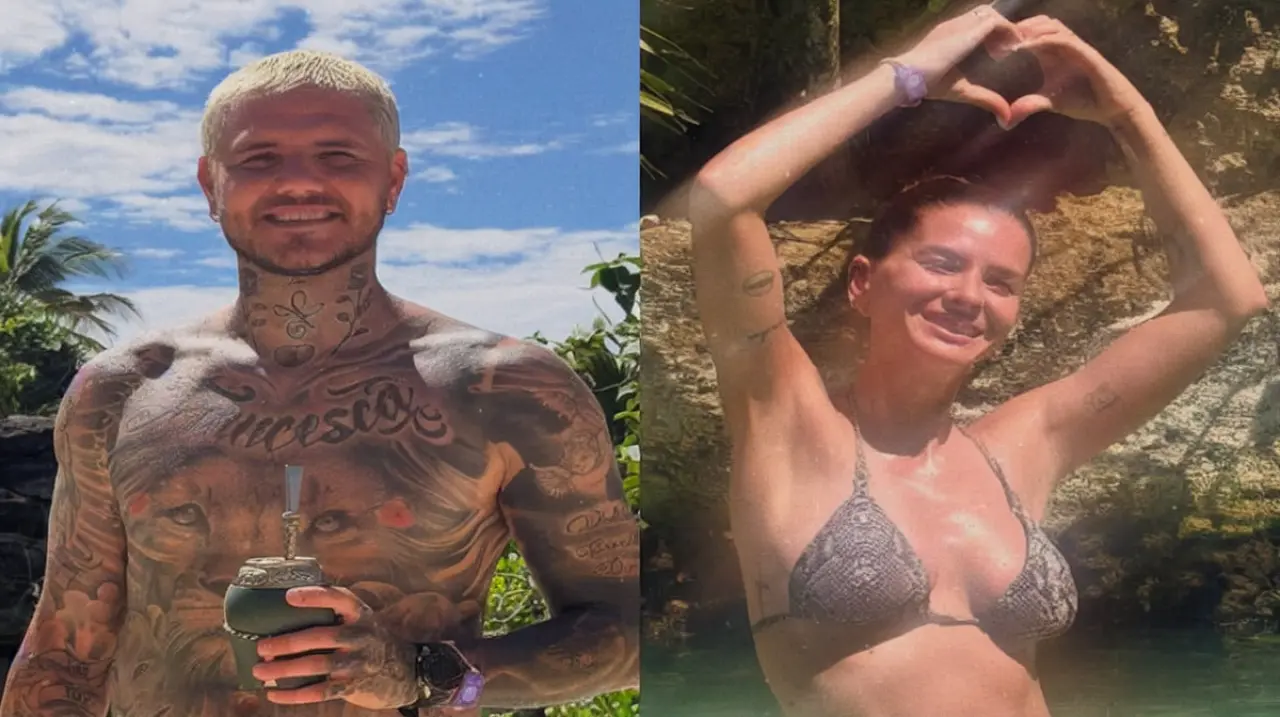 Icardi compartió postales de México y volvió a dedicarle mensajes románticos a la China Suárez