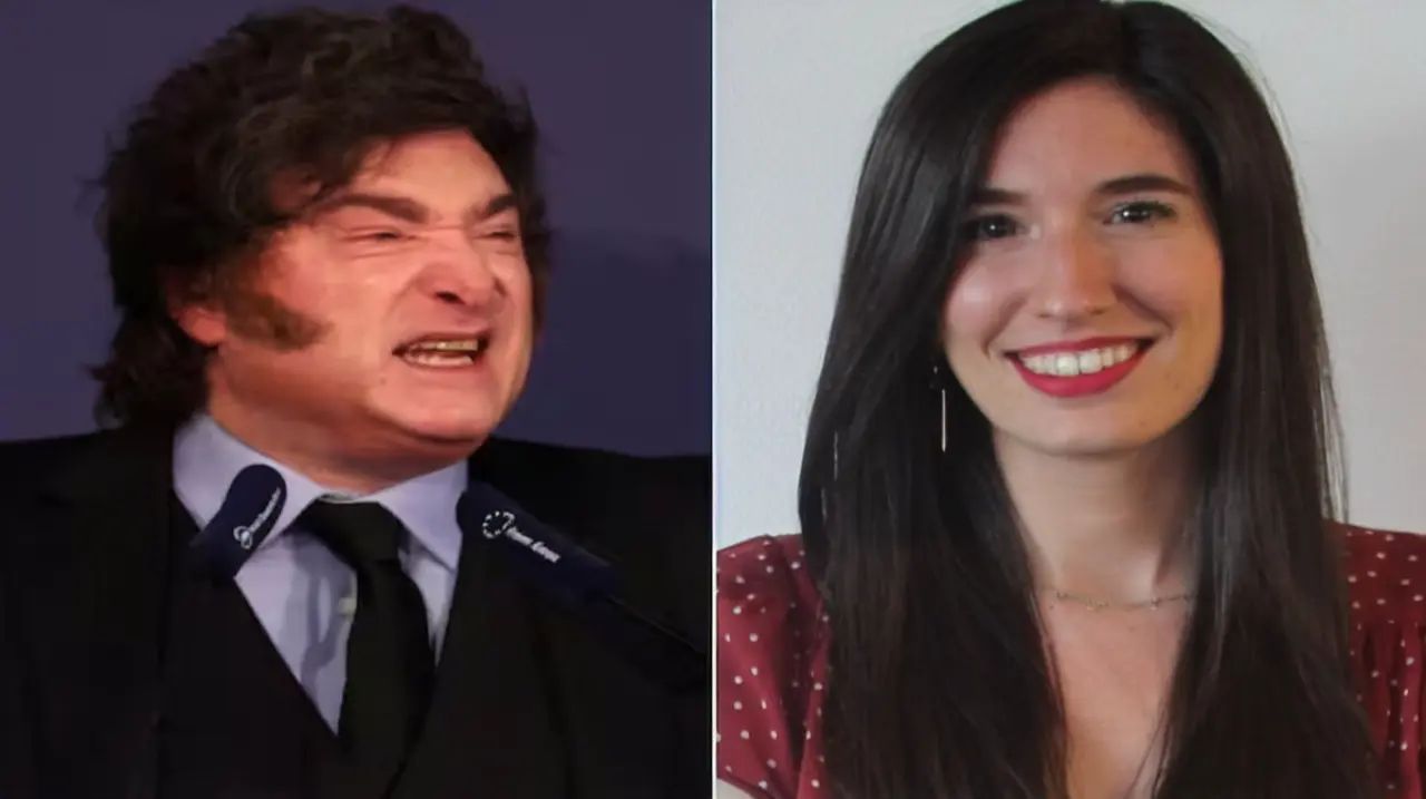 La periodista española cuestionada por Milei relató el cruce durante su visita a Madrid