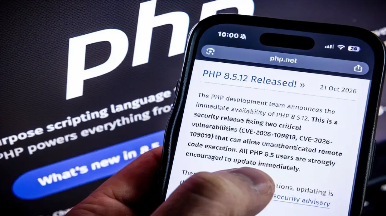 Dos fallas críticas en PHP obligan a desconectar sitios públicos y privados