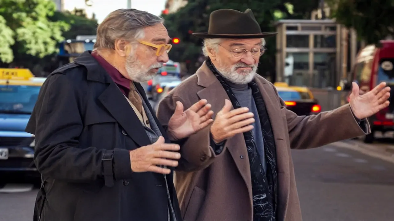 El mensaje de Robert De Niro para la pareja de Luis Brandoni, seis meses después de su muerte