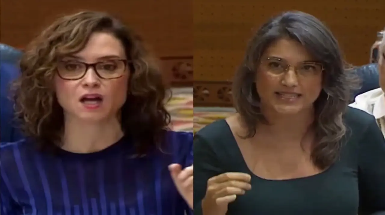 Ayuso reivindicó a Milei y Bergerot la enfrentó durante un debate en Madrid