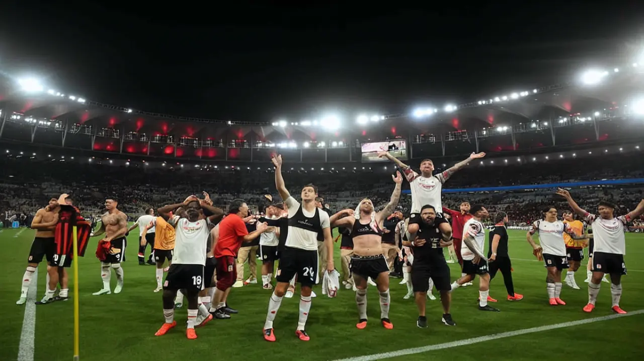 Rating: el partido de Estudiantes y Flamengo alcanzó 12,1 puntos durante los penales