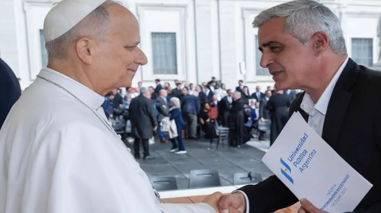 Las universidades públicas denuncian ante el Papa el deterioro del financiamiento