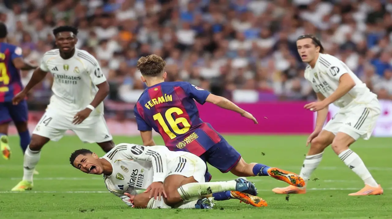 El clásico español se enciende antes del partido por la discusión arbitral