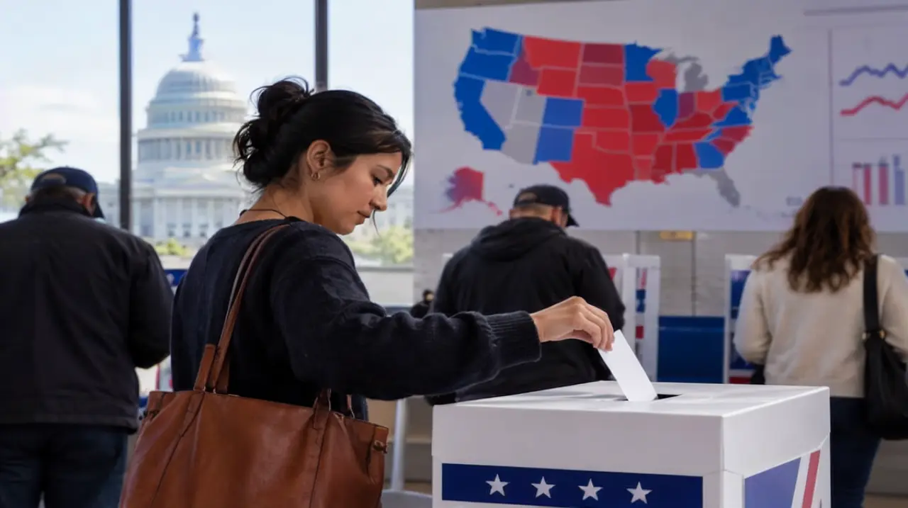 Las encuestas muestran una ventaja demócrata antes de las elecciones legislativas de EE.UU