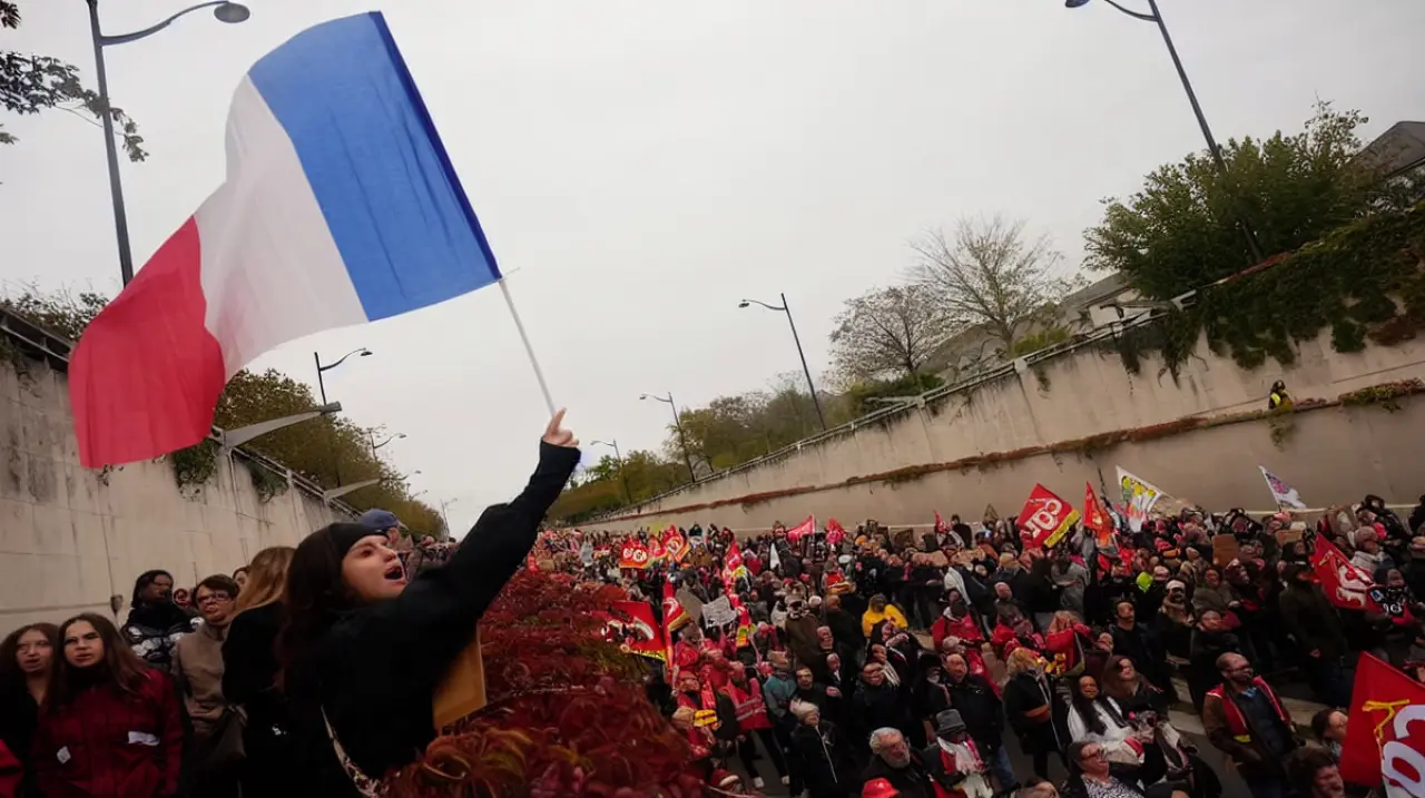 Francia despliega un amplio operativo de seguridad durante una nueva jornada de protestas