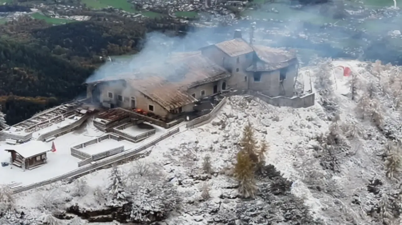 Un incendio dañó el Kehlsteinhaus, el histórico refugio alpino de Baviera