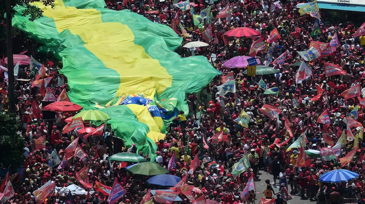 Lula y Flavio Bolsonaro llevan la disputa electoral a las calles de Río