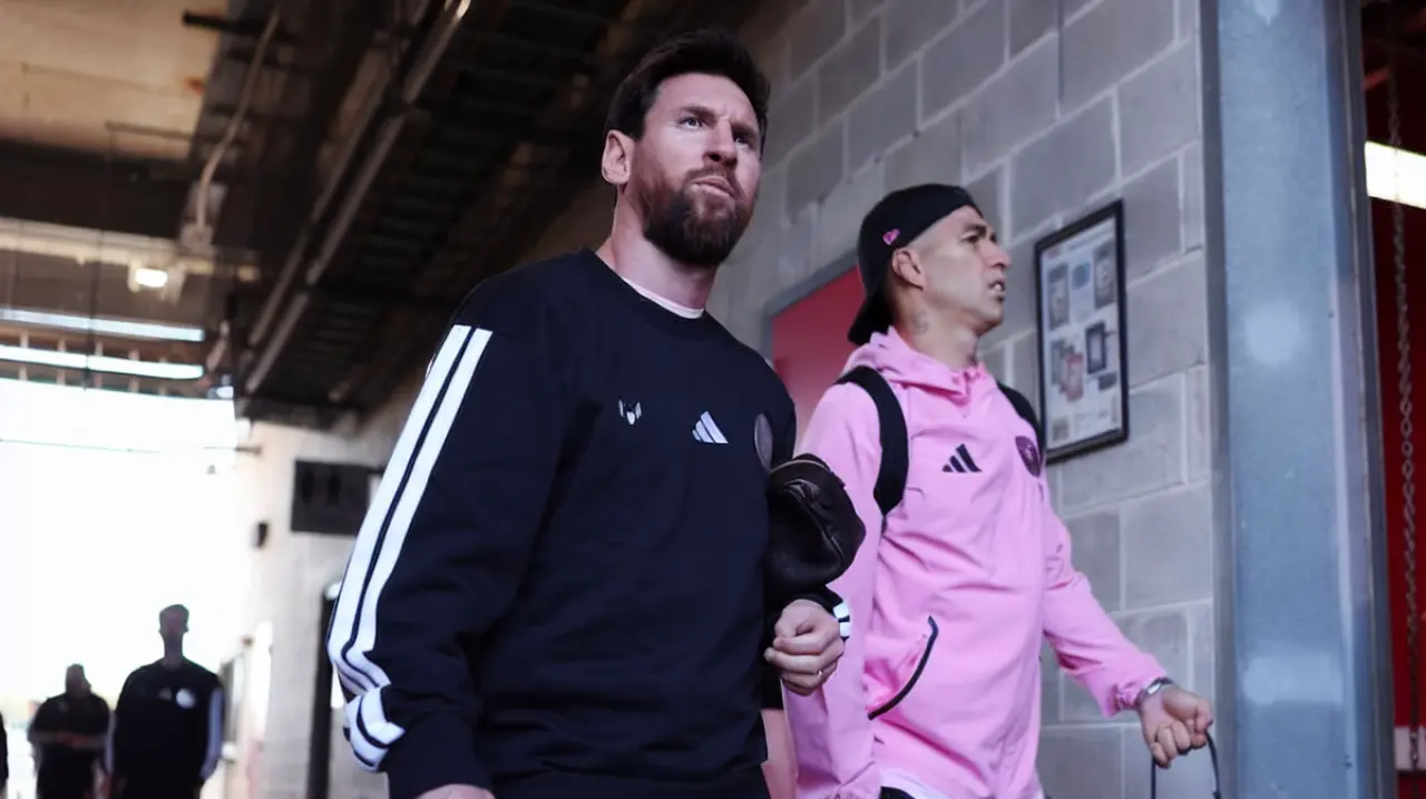 Inter Miami visita a New York Red Bulls con Messi entre los suplentes