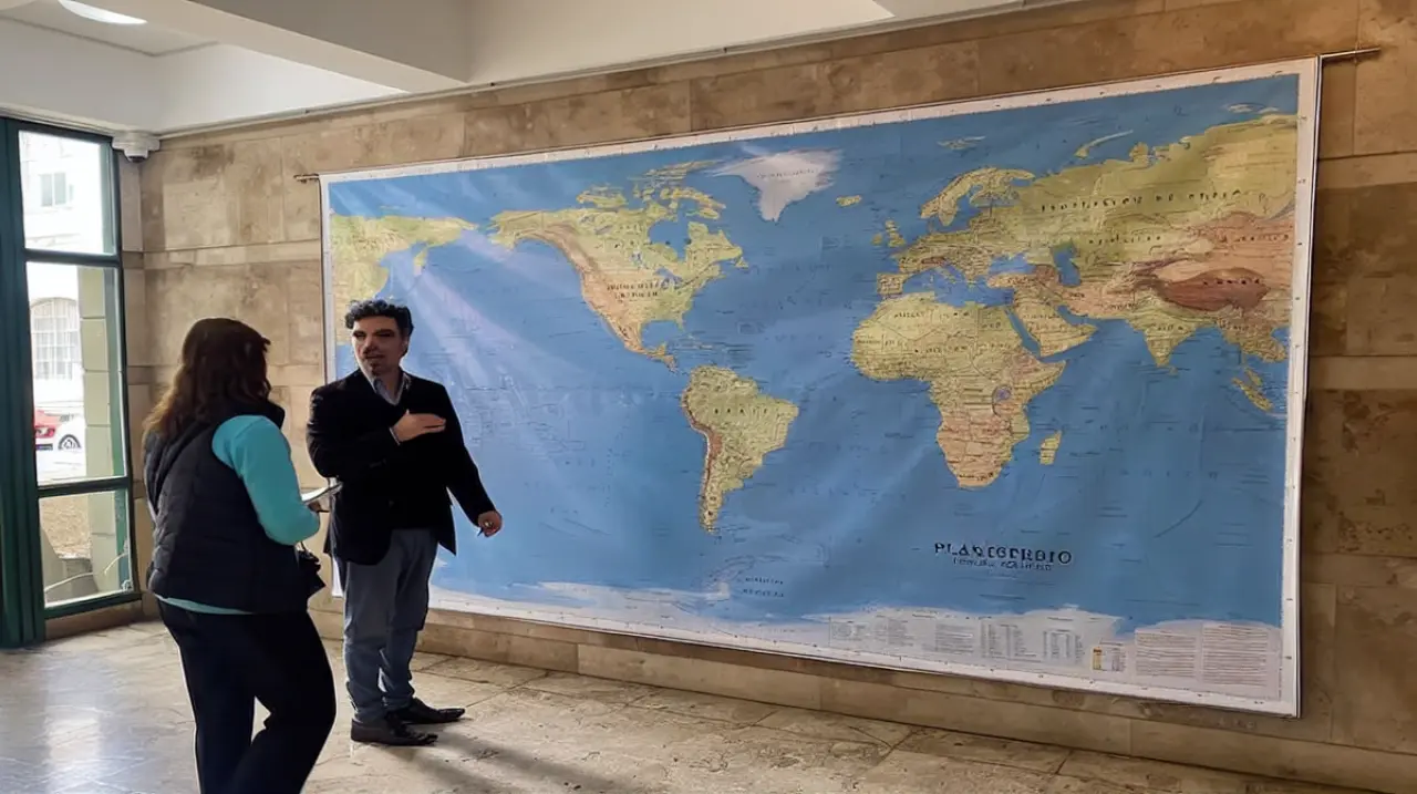 El IGN prepara un planisferio argentino con la proyección de Patterson