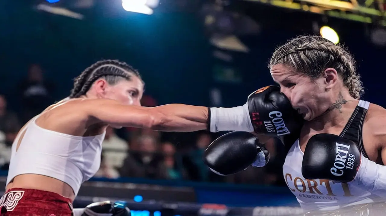 Yadira Bustillo venció a María Sol Baumstarh y dejó al boxeo argentino sin títulos mundiales