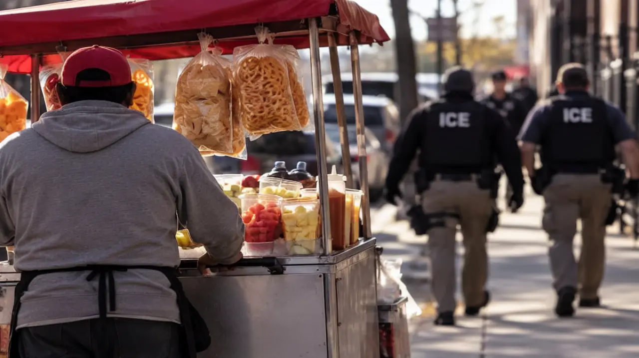 El miedo a las redadas cambia la rutina de un vendedor ambulante en Chicago