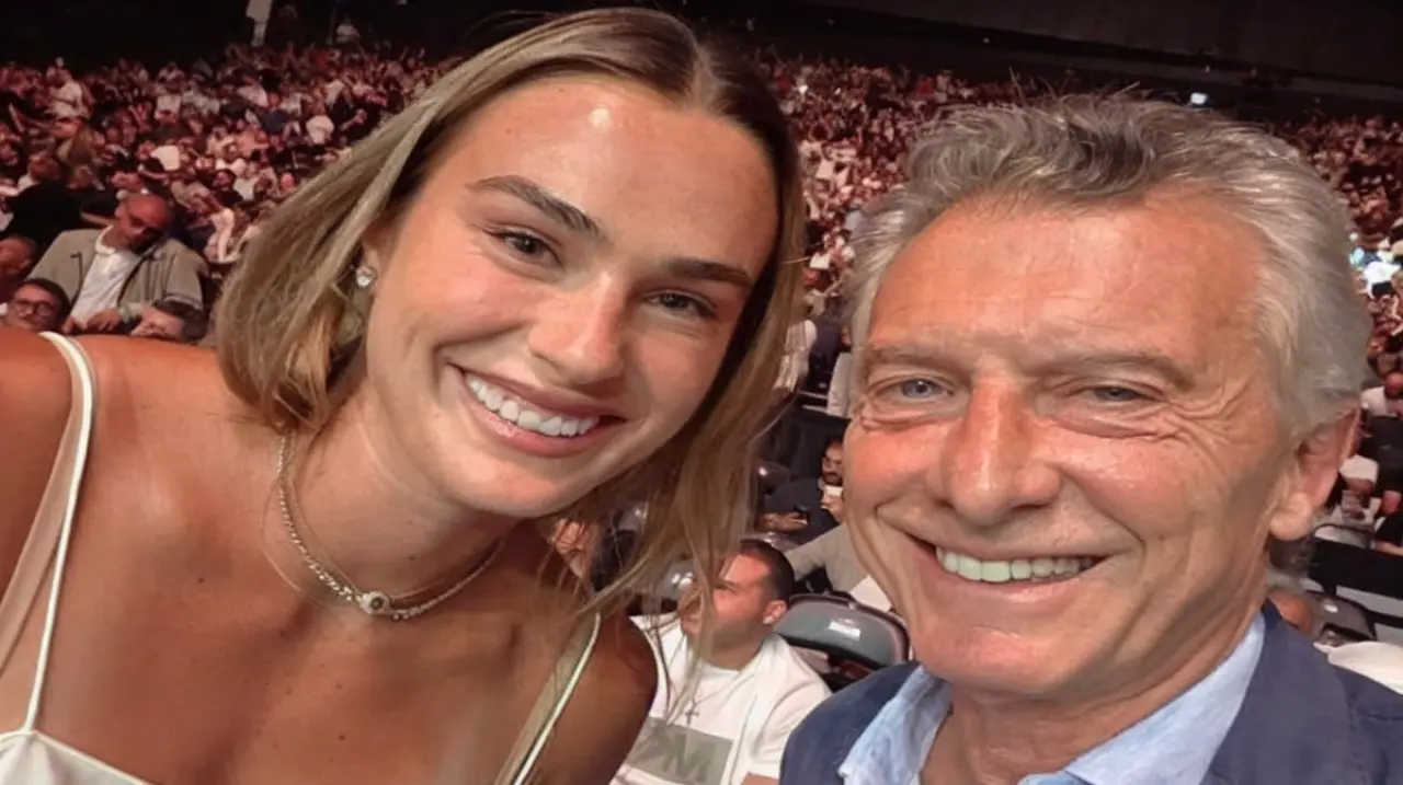 Macri coincidió con Aryna Sabalenka durante el UFC 333 en Abu Dabi