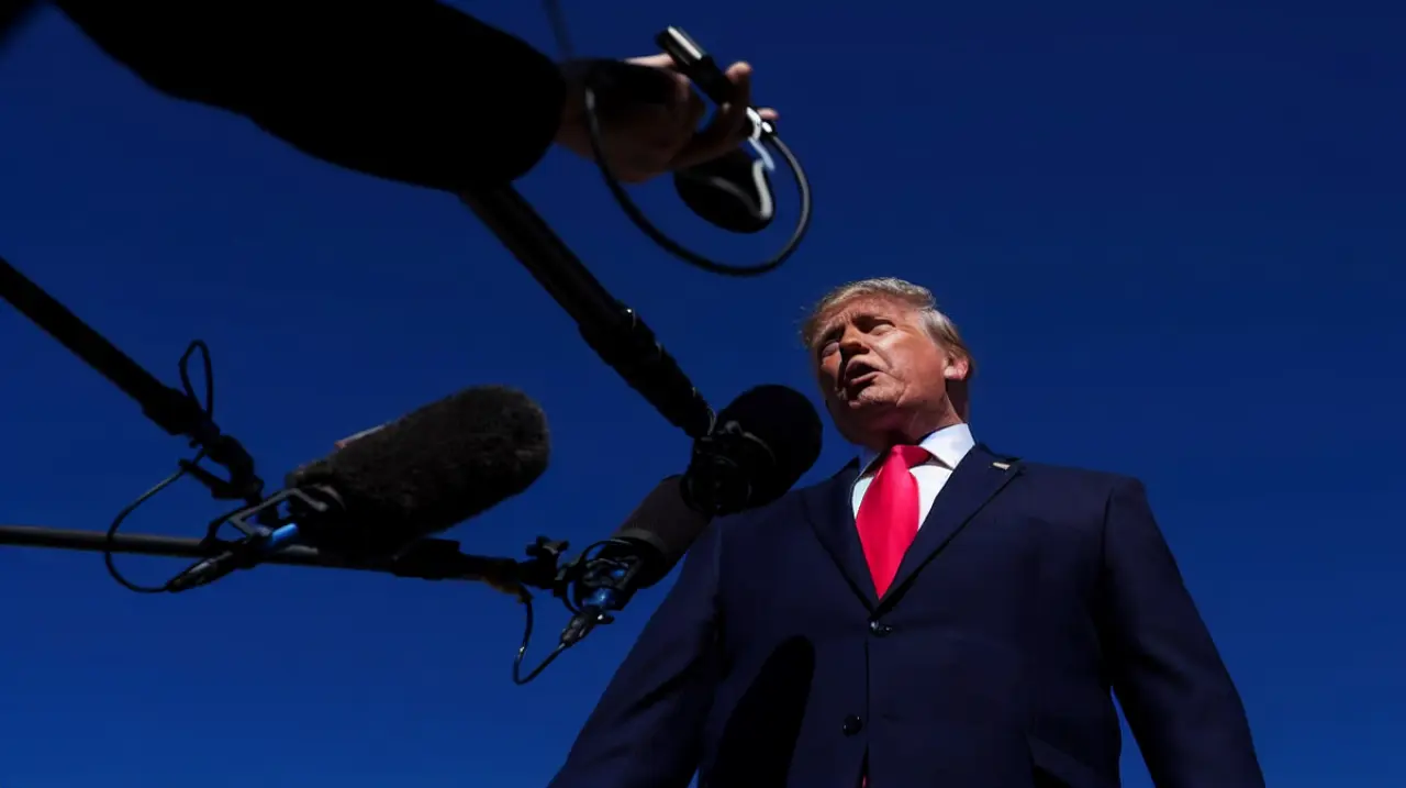 Trump reaccionó al regreso de María Corina Machado a Venezuela
