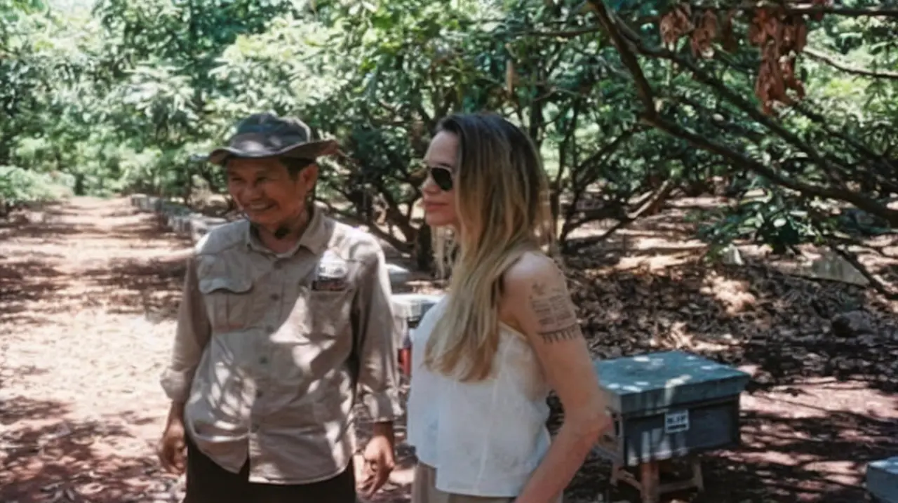El proyecto ambiental de Angelina Jolie que protege 200 especies en Camboya desde hace 23 años