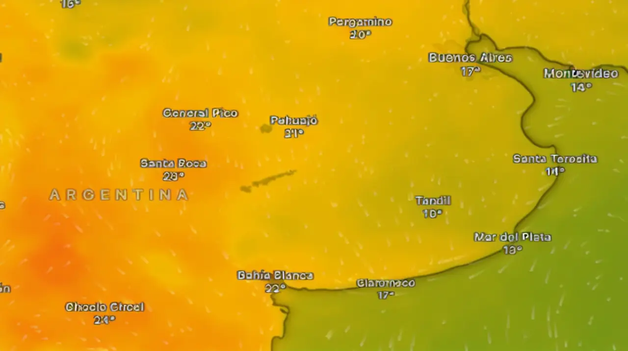 Alerta amarilla por tormentas en Córdoba, Mendoza y San Luis