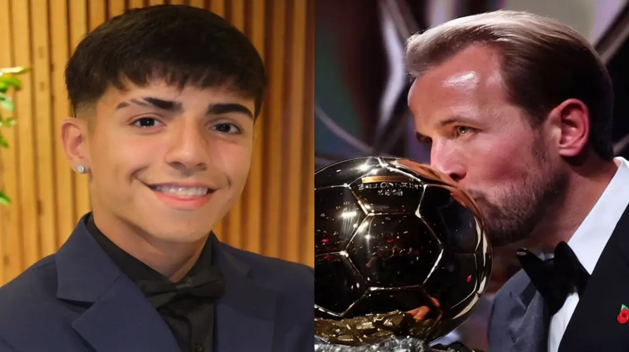 Harry Kane ganó el Balón de Oro y Benjamín Agüero reaccionó con una imagen de Messi