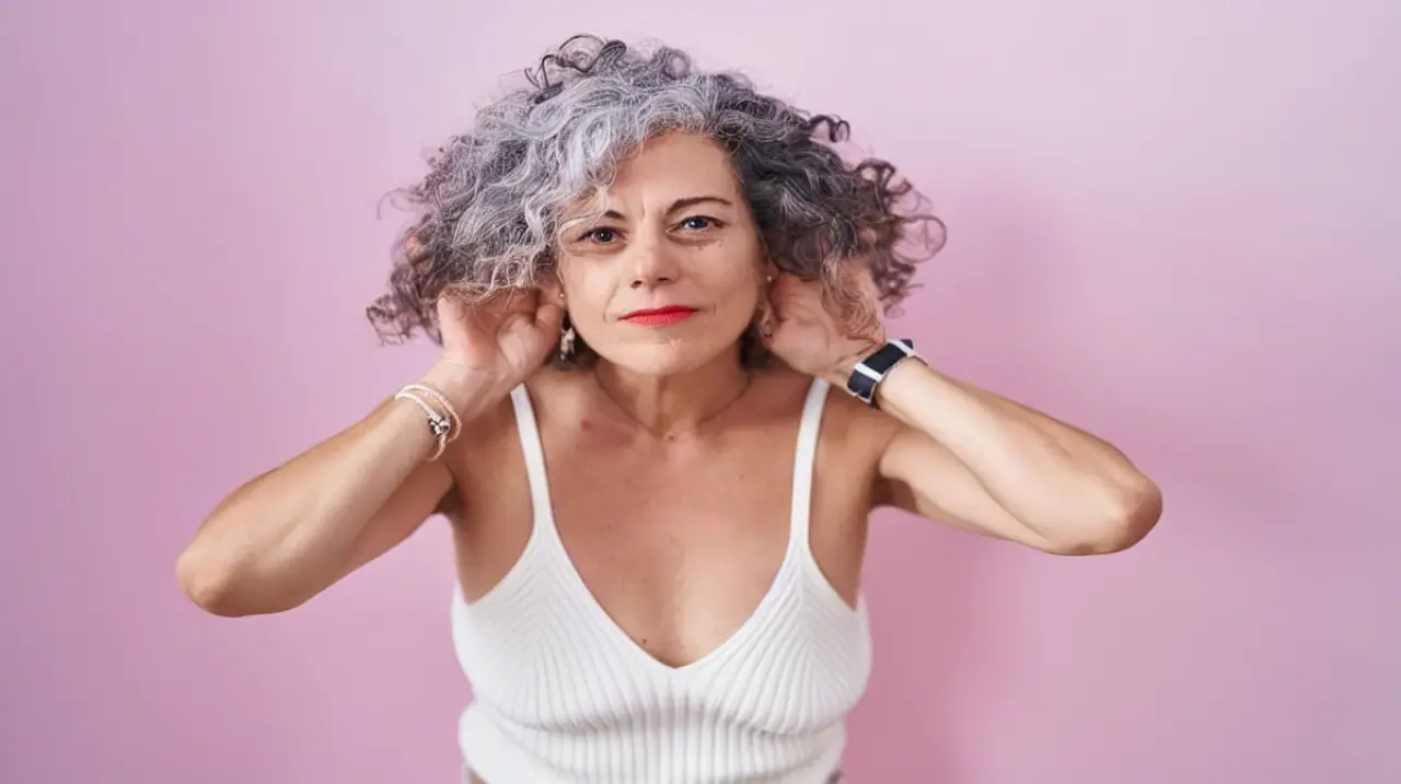 Dejarse las canas: qué puede expresar sobre la relación con el envejecimiento