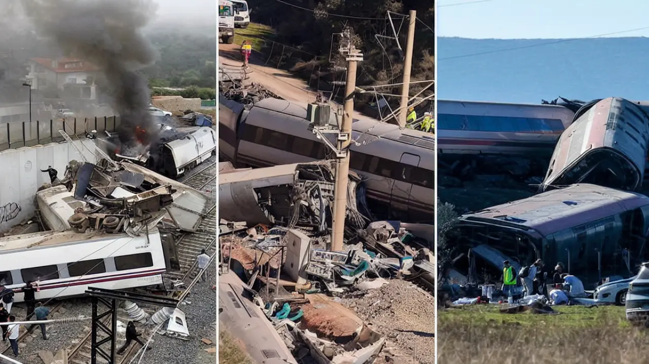 Choque de trenes en Toledo: los antecedentes de tragedias ferroviarias en España