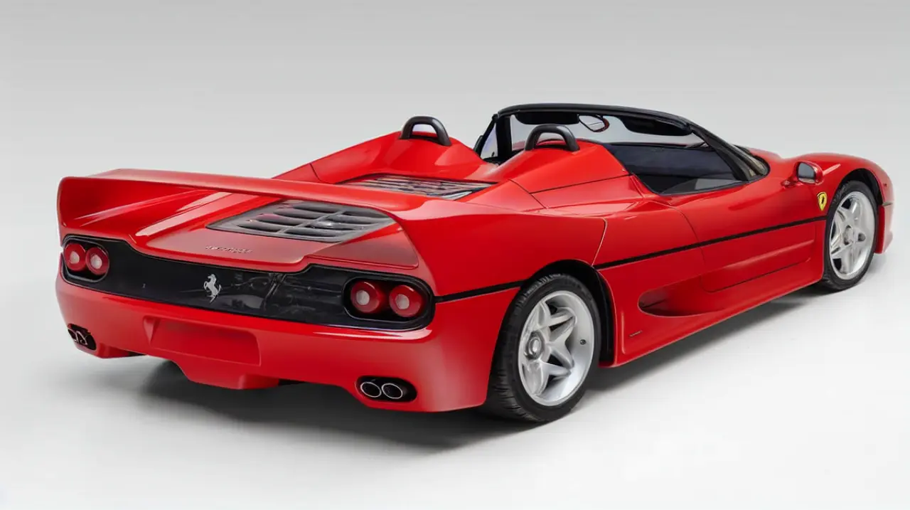 Subastan una Ferrari F50 de 1997 con apenas 171 kilómetros