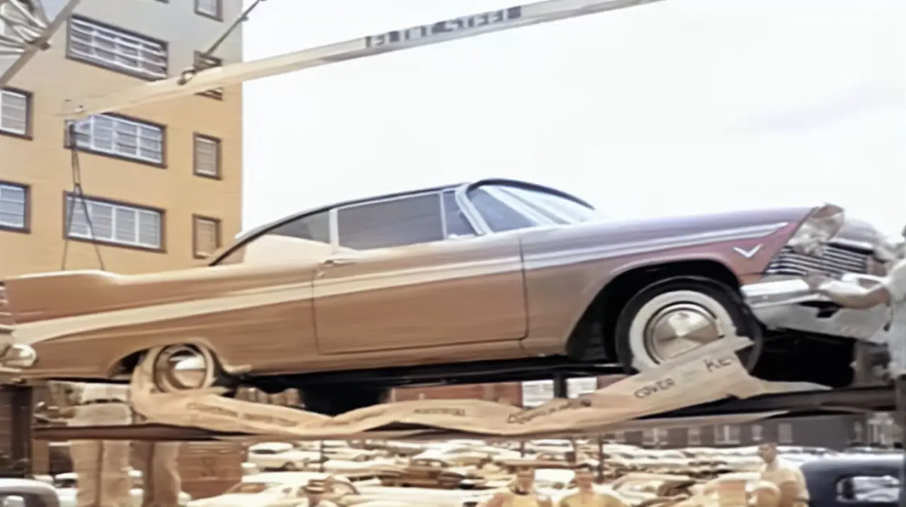 El auto que pasó 50 años bajo tierra y salió destruido por el agua