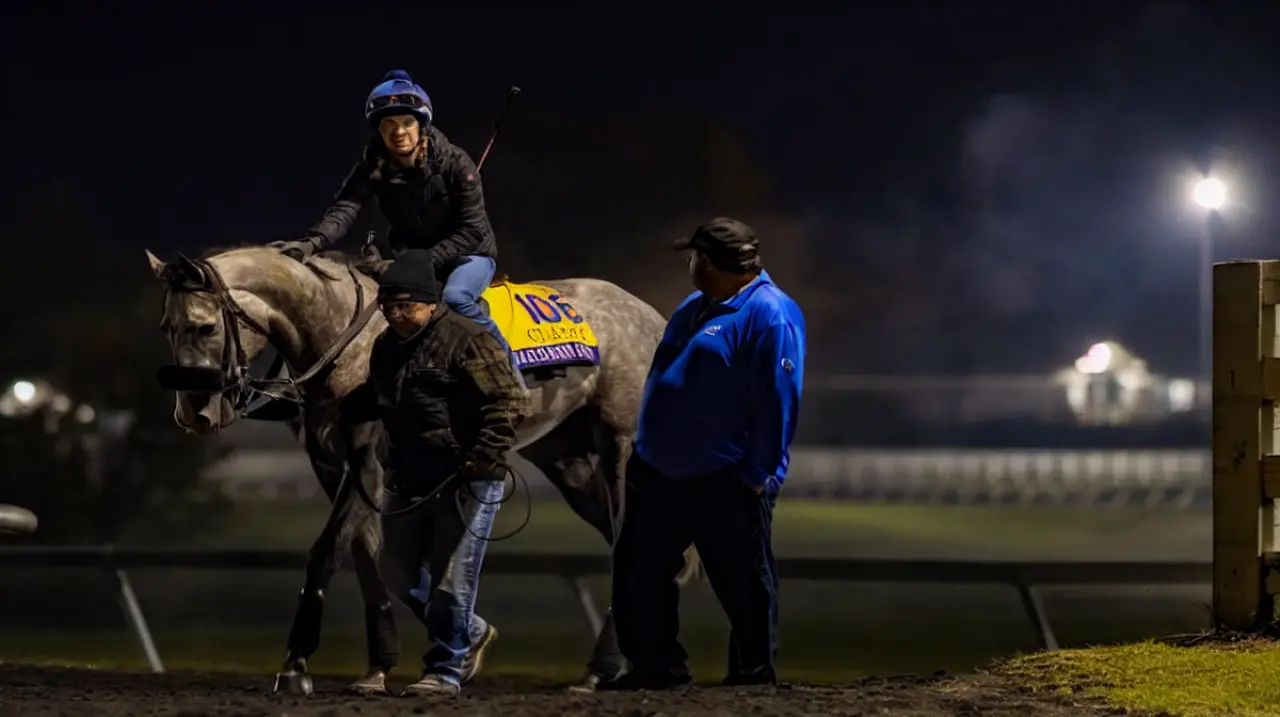Napoleón Solo, un pura sangre que necesita una guía especial antes de la Breeders’ Cup