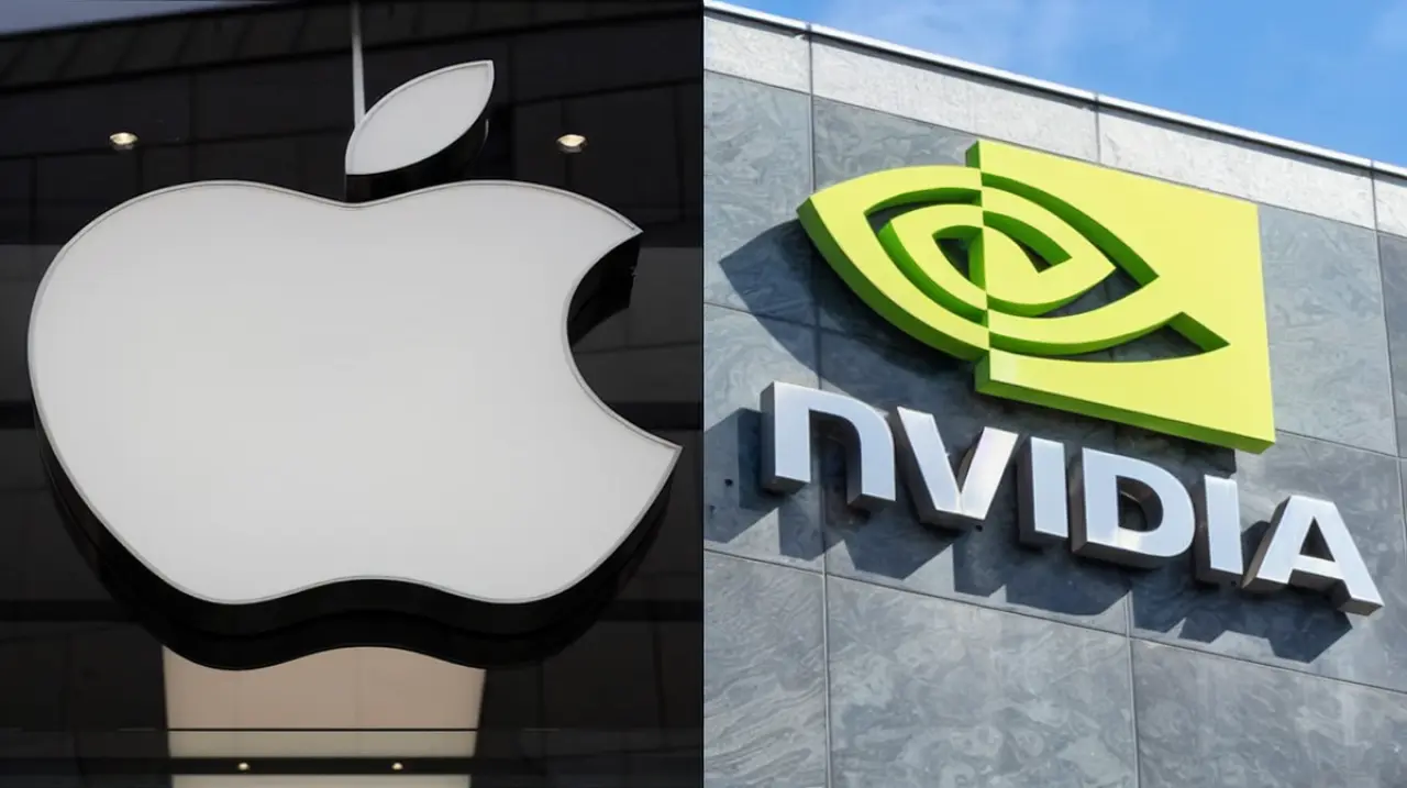 Nvidia y Apple disputan el liderazgo mundial entre apuestas por la IA y consumo