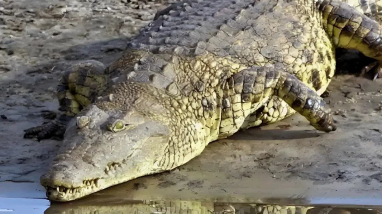 Gustave, el cocodrilo gigante que convirtió un río africano en territorio prohibido