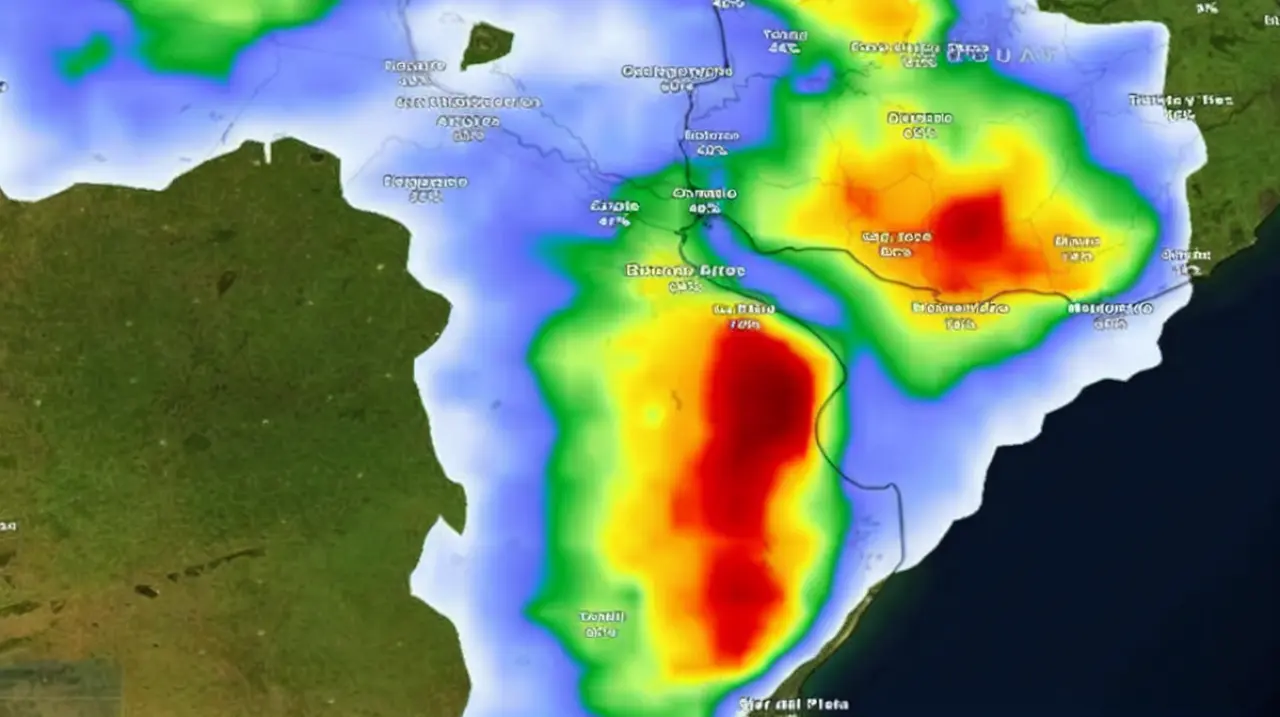 Baja presión sobre Buenos Aires: lluvias aisladas y un fin de semana inestable