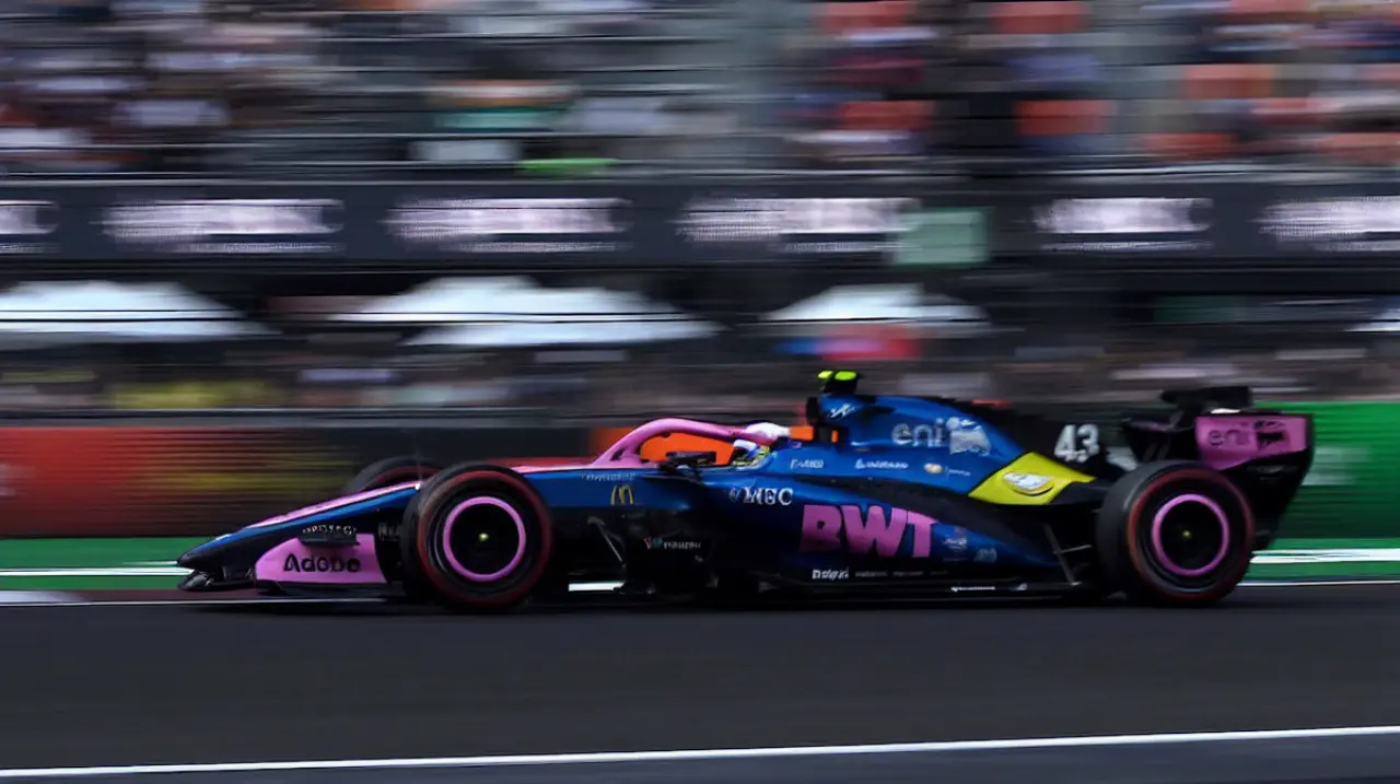 Colapinto vuelve al Alpine para la tercera práctica del GP de México